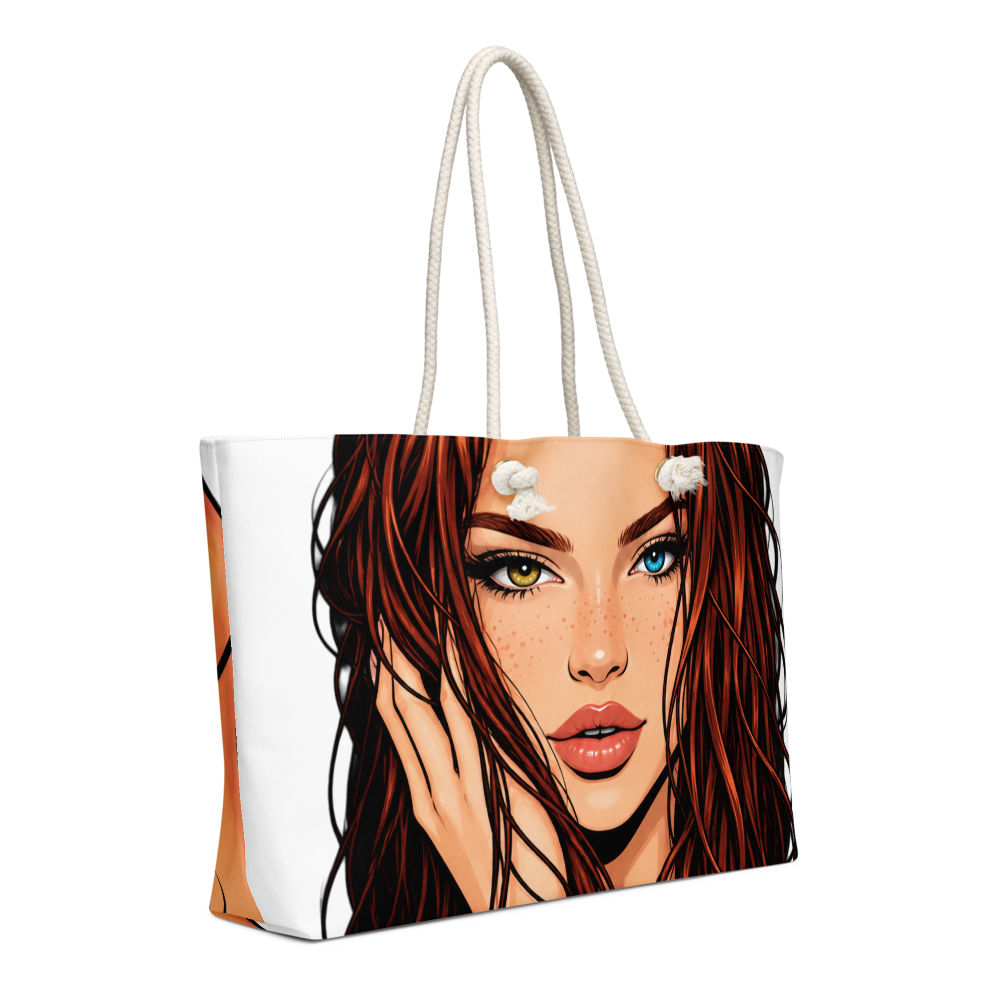 Freckled Redhead Girl Sticker | Stunning Heterochr thumbnail 3