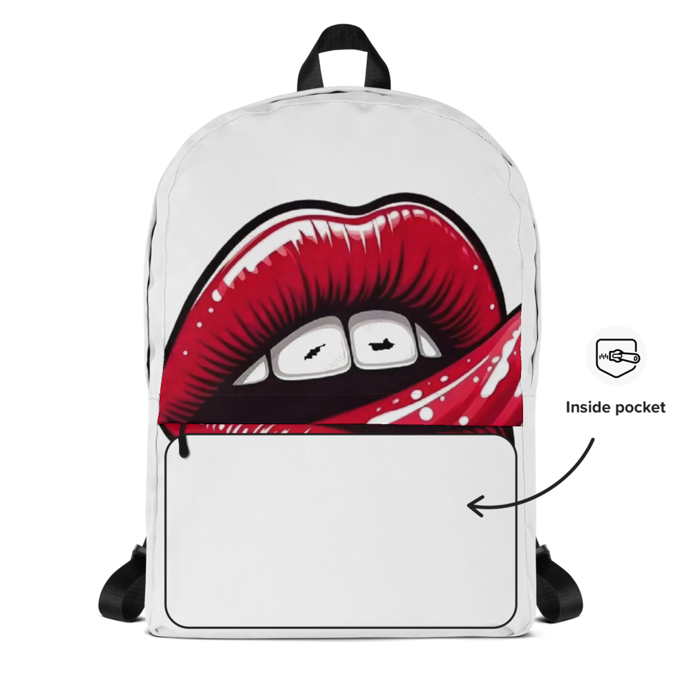 Red Lips Sticker | Glossy Kiss Lips thumbnail 2