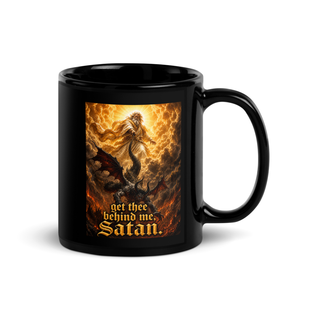 Get Thee Behind Me Satan Mug thumbnail 2