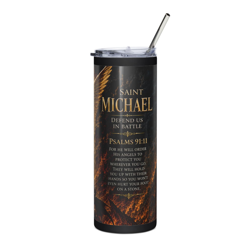 St. Michael Tumbler thumbnail 3