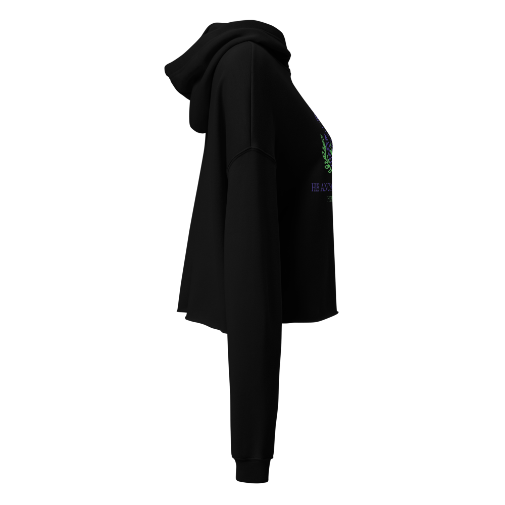 Hebrews 6:19 cropped hoodie for women  thumbnail 3