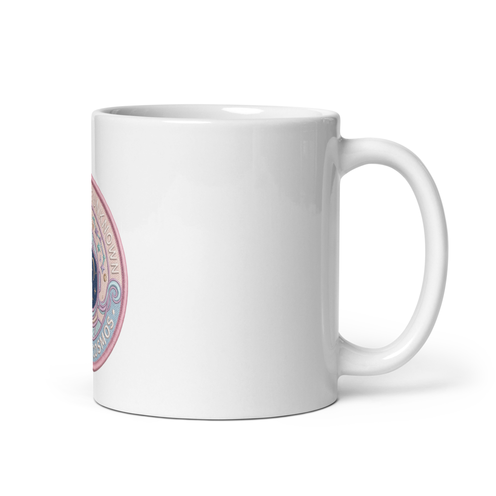 Cosmic Dreams" Pastel Astronaut Mug thumbnail 2