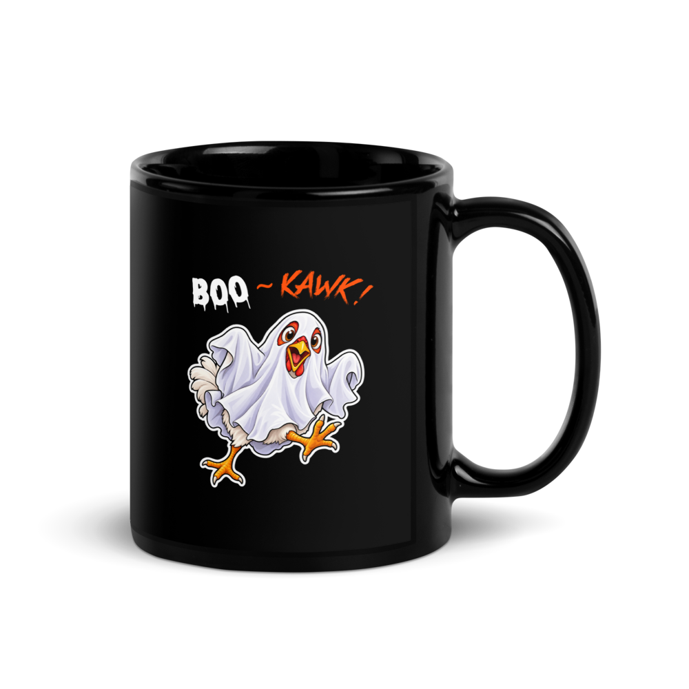 Funny Ghost Chicken Mug thumbnail 2