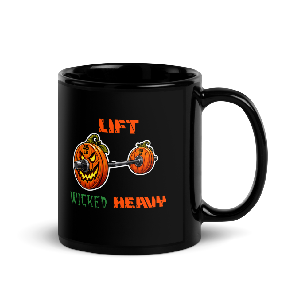 Pumpkin Barbell Mug thumbnail 2