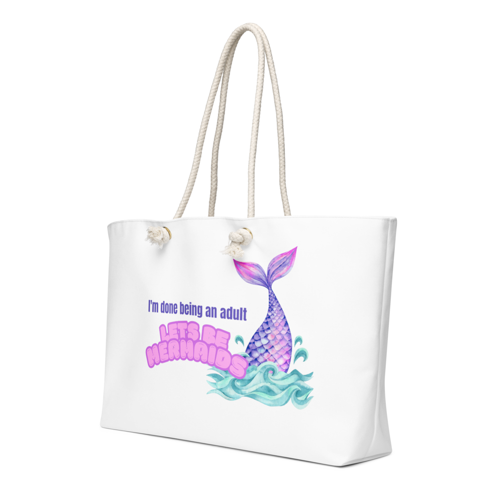 Let's be mermaids - weekender bag thumbnail 2