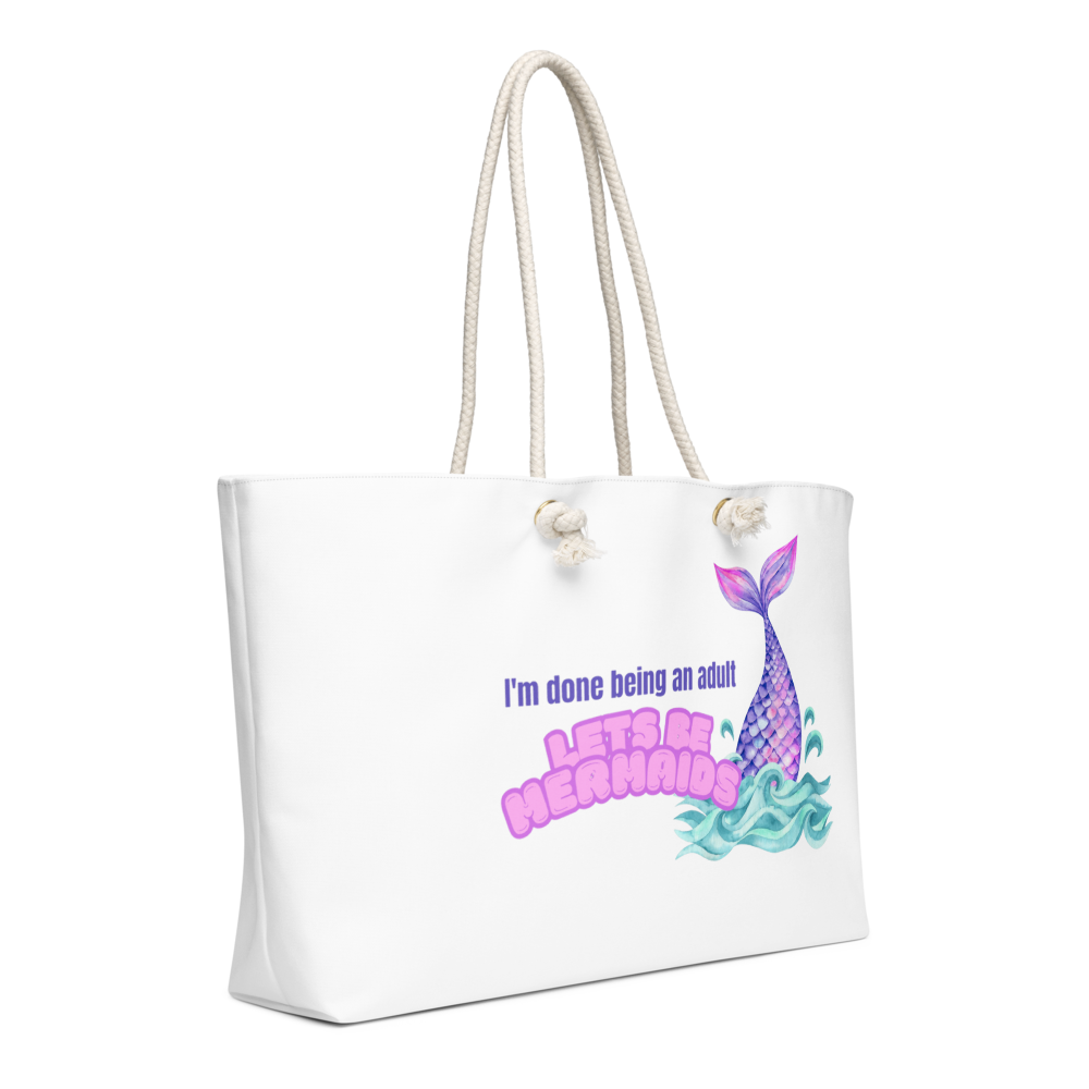 Let's be mermaids - weekender bag thumbnail 3