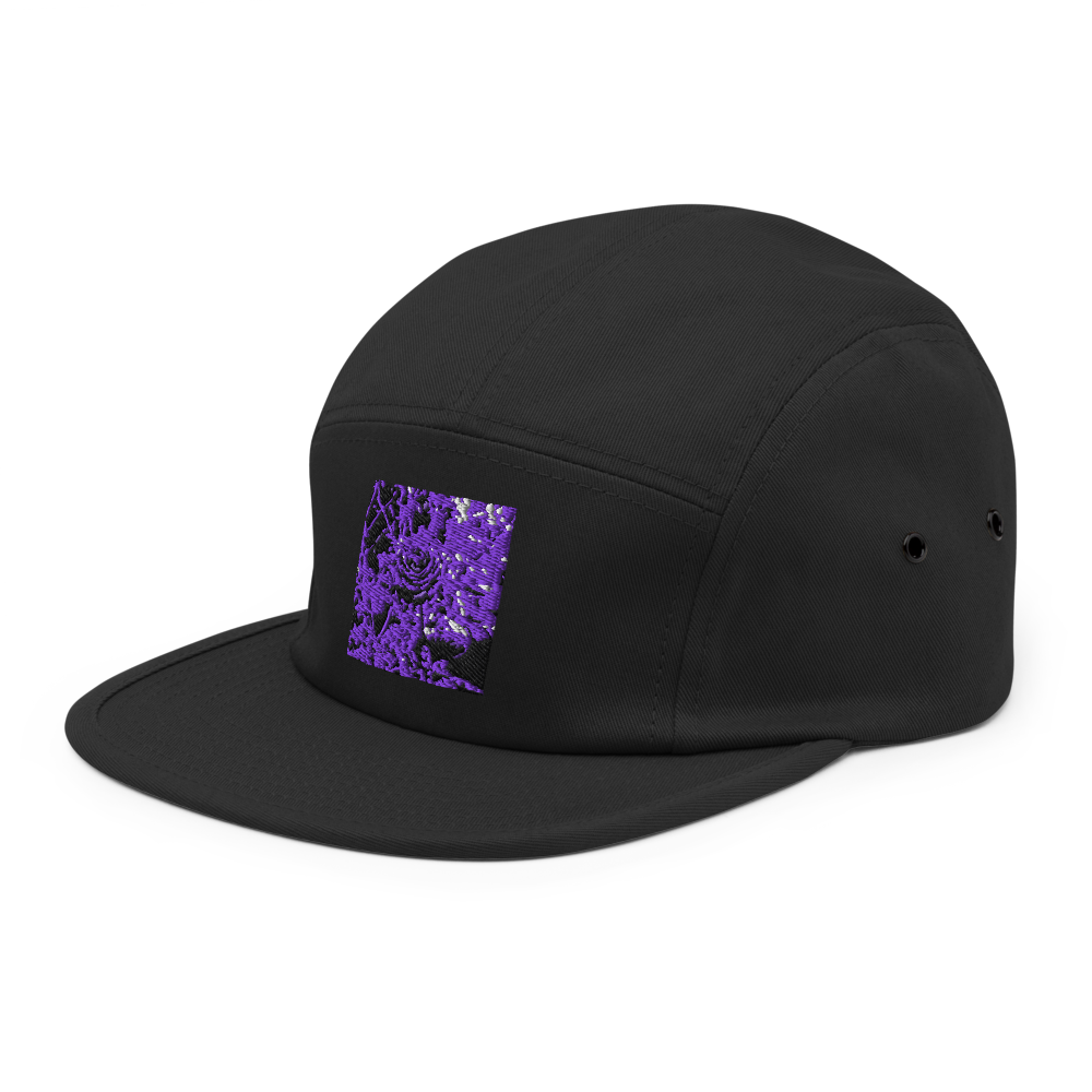 Oxylia "Cherry Muffin" Neon Purple Logo Hat thumbnail 3
