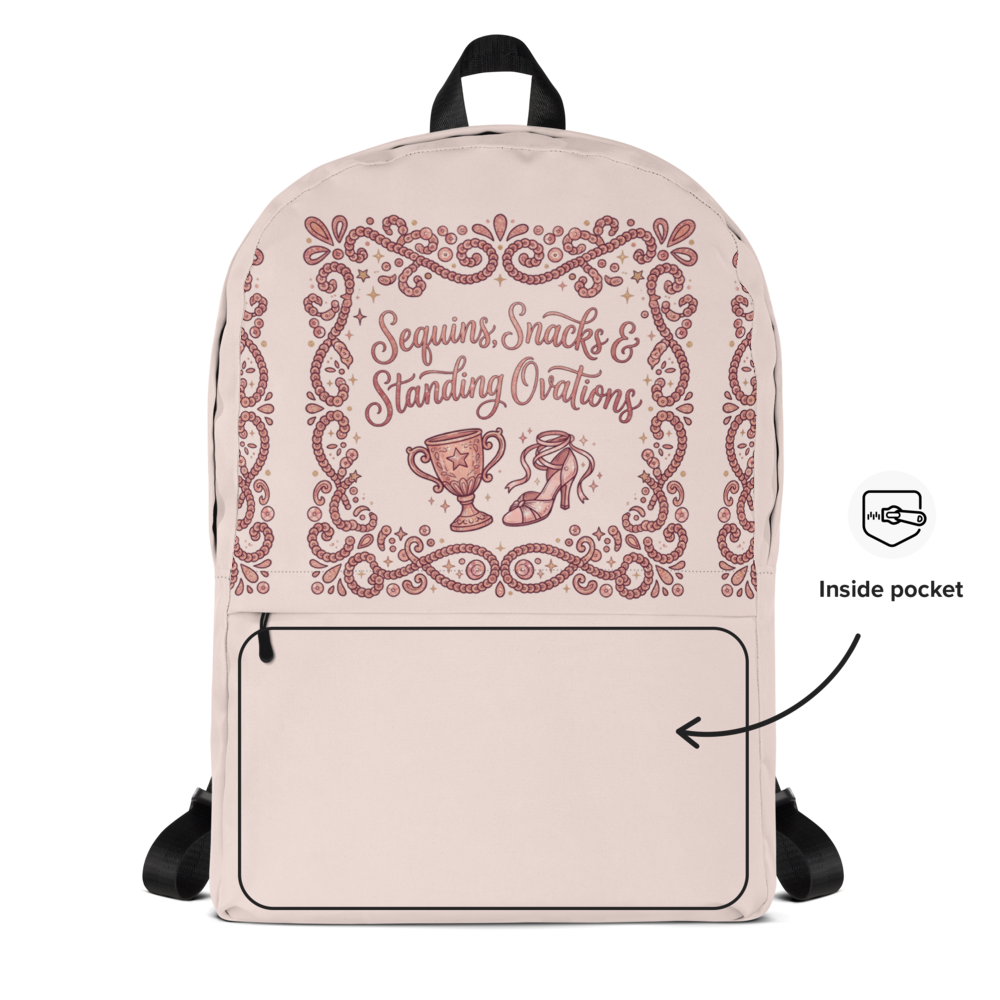 Sequins, Snacks & Standing Ovations - Backpack thumbnail 4