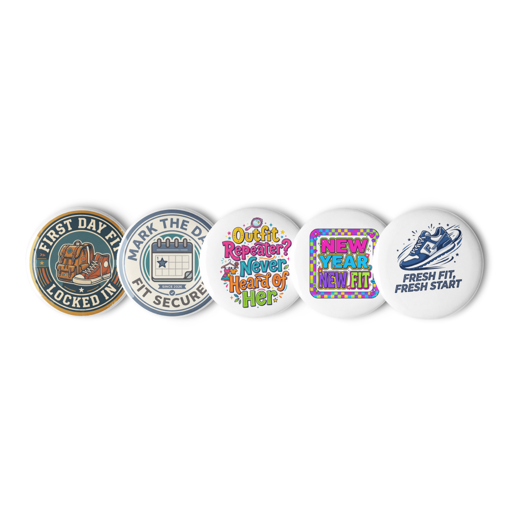 First Day Fits Pin Pack — Set of 5 thumbnail 2