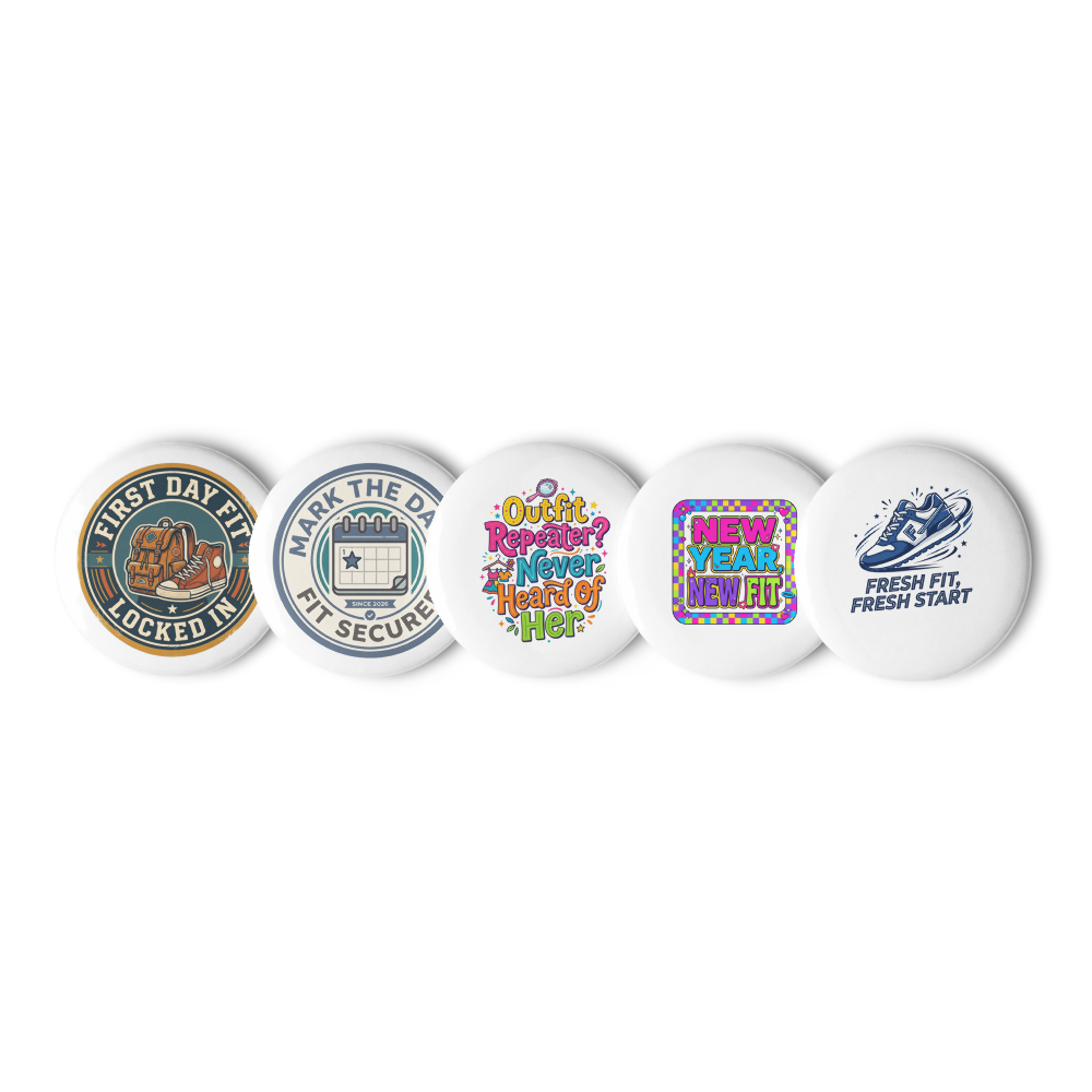 First Day Fits Pin Pack — Set of 5 thumbnail 3