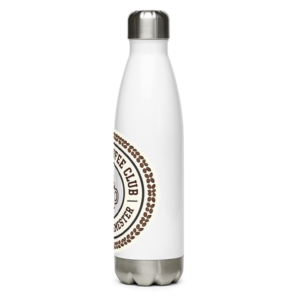Campus Coffee Club — Stainless Water Bottle thumbnail 3