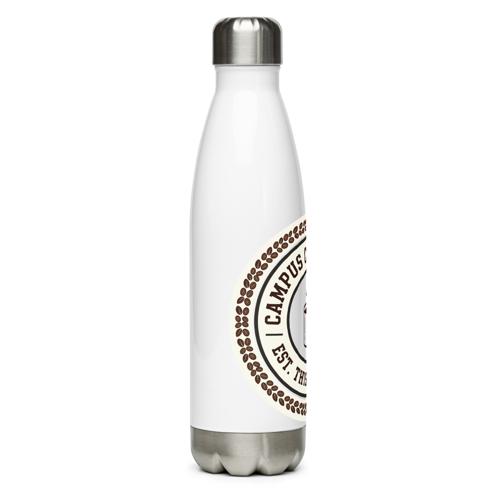 Campus Coffee Club — Stainless Water Bottle thumbnail 2