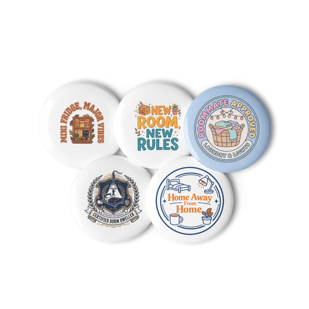 Dorm Essentials Pin Pack — Set of 5 thumbnail 4