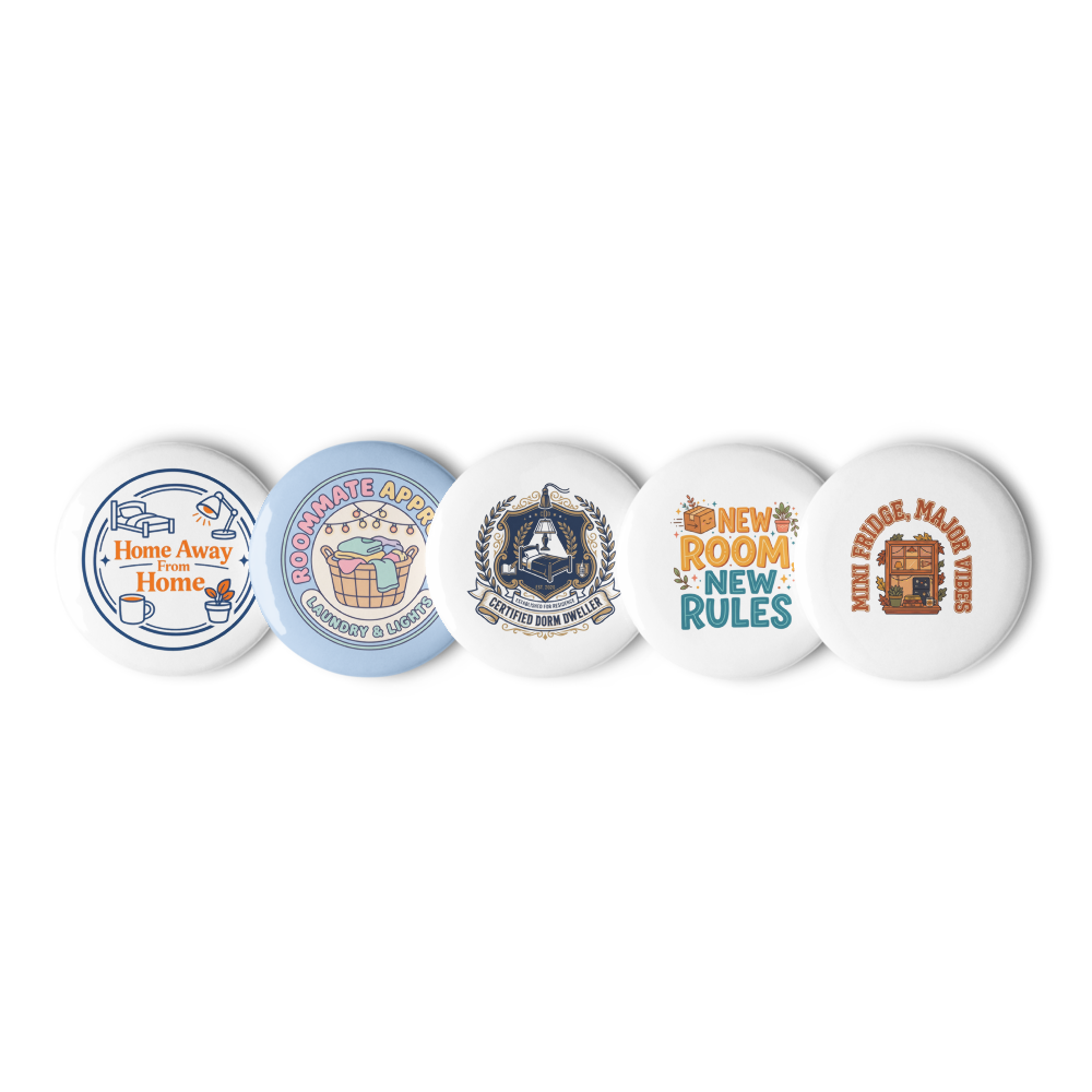 Dorm Essentials Pin Pack — Set of 5 thumbnail 3