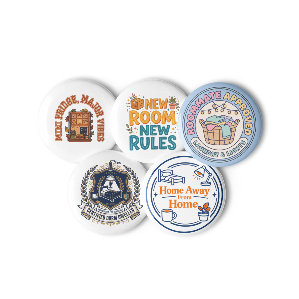 Dorm Essentials Pin Pack — Set of 5 thumbnail 2