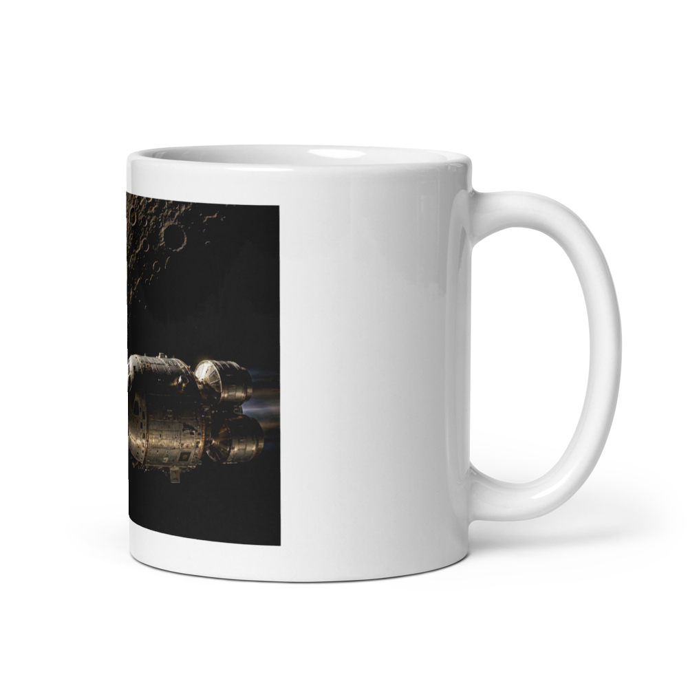 White Glossy Mug  thumbnail 2