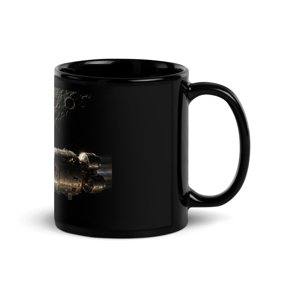 Black Glossy Mug thumbnail 3