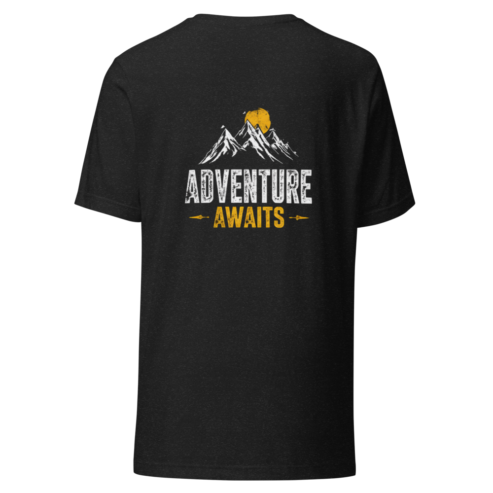 Adventure Awaits – Inspirational Typography Unisex thumbnail 4