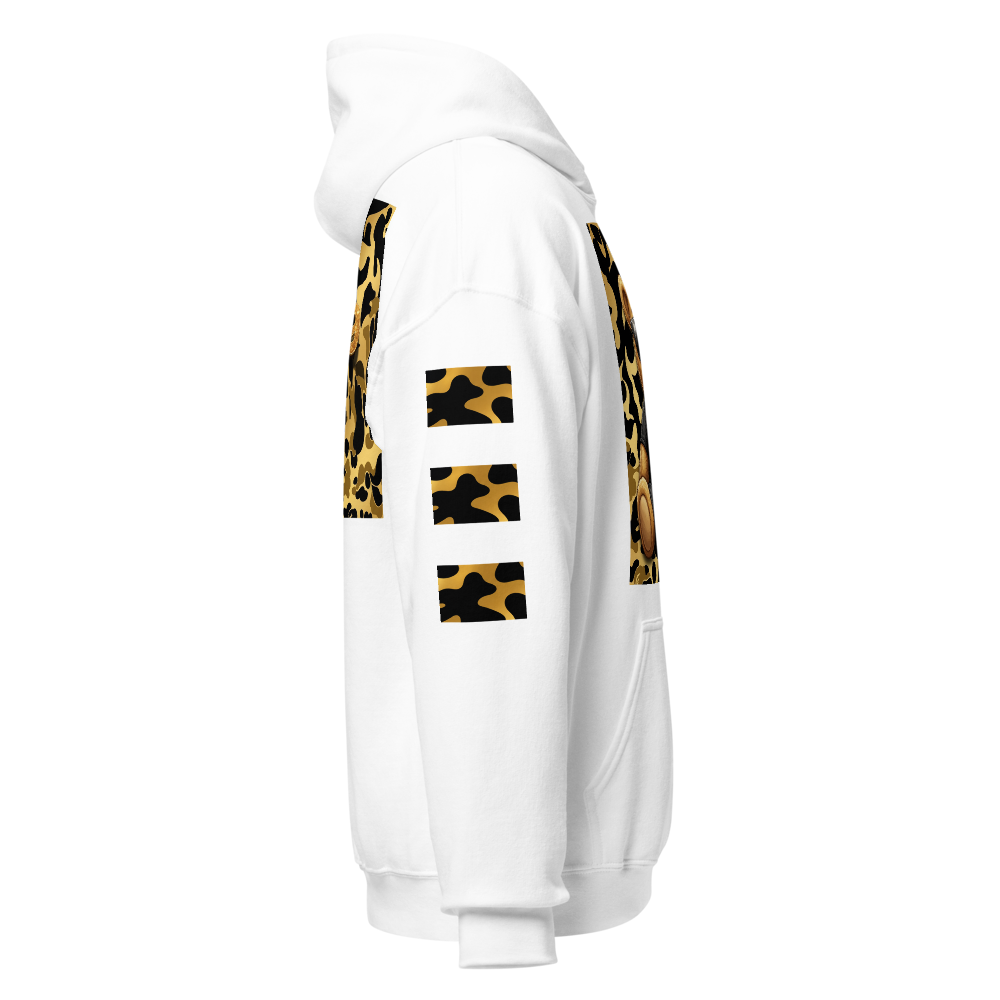 369 Gold Camo Bear - Unisex Heavy Blend Hoodie thumbnail 3