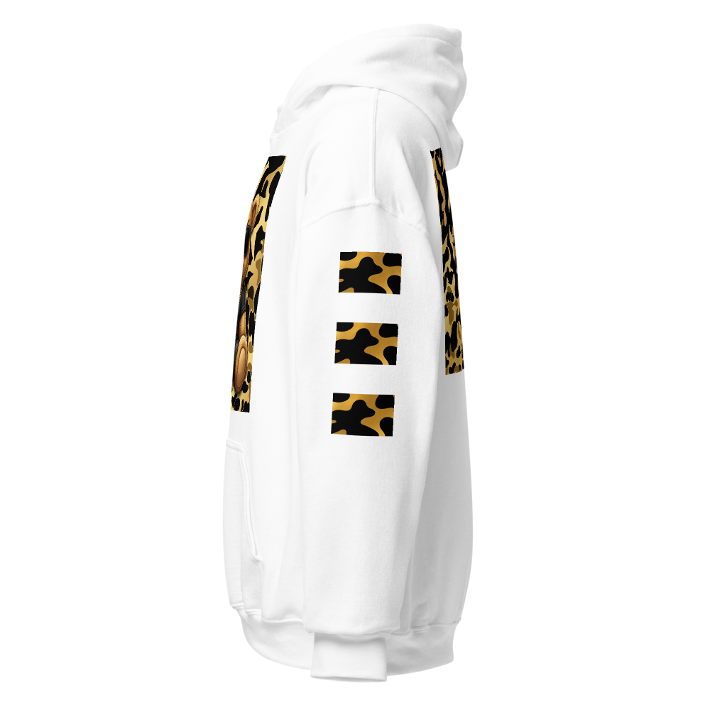 369 Gold Camo Bear - Unisex Heavy Blend Hoodie thumbnail 4
