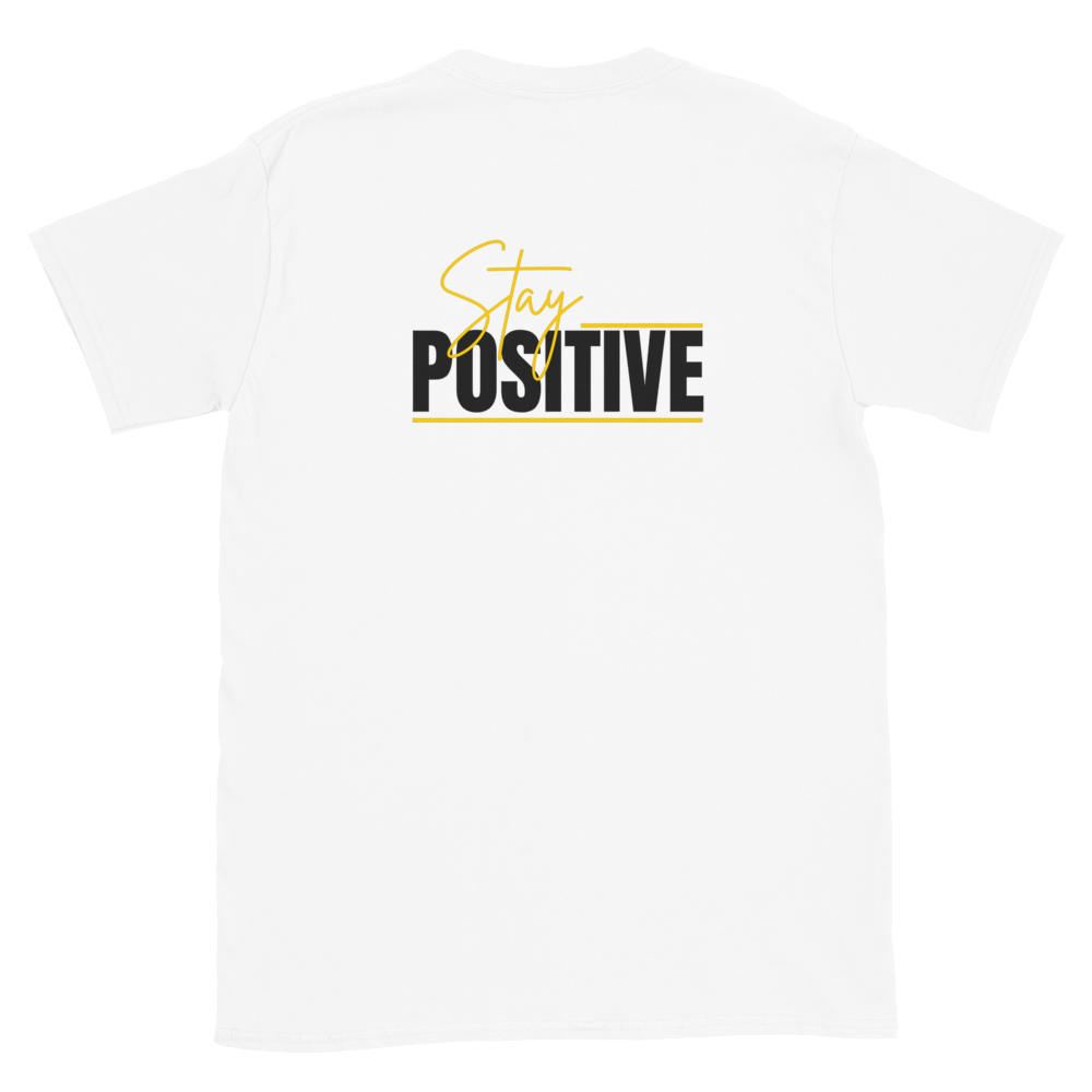 Stay Positive Aesthetic Motivational T-Shirt thumbnail 2
