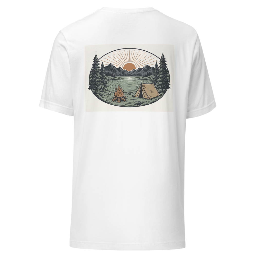 Vintage Mountain Landscape Graphic T-Shirt thumbnail 4