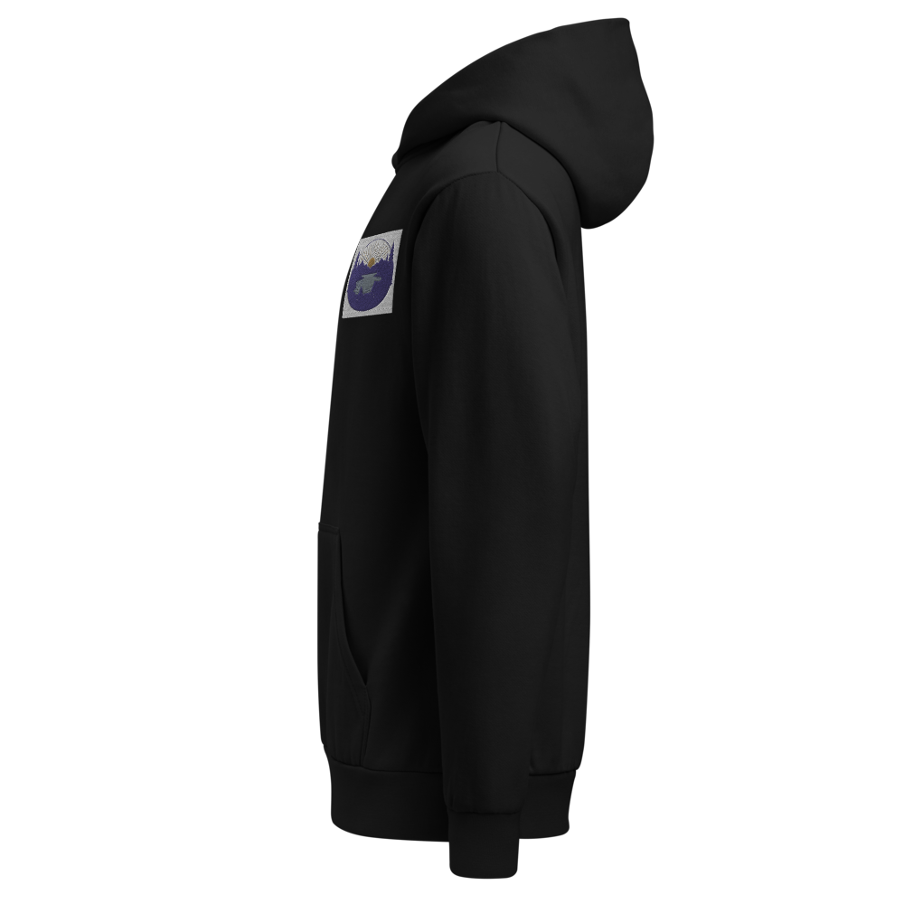 Unisex Urban Hoodie - Black thumbnail 3