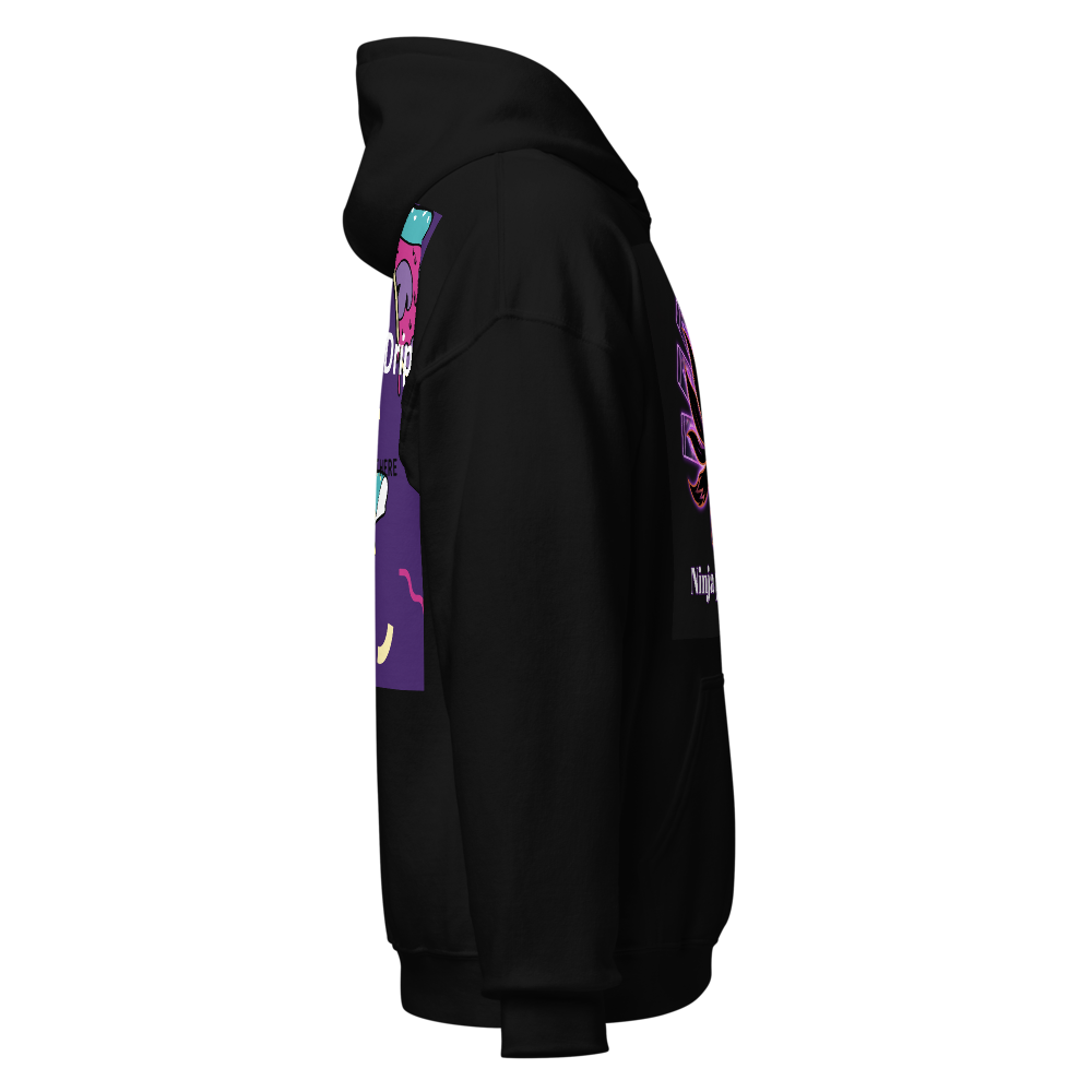 The Retro ninja disappear hoodie  thumbnail 3
