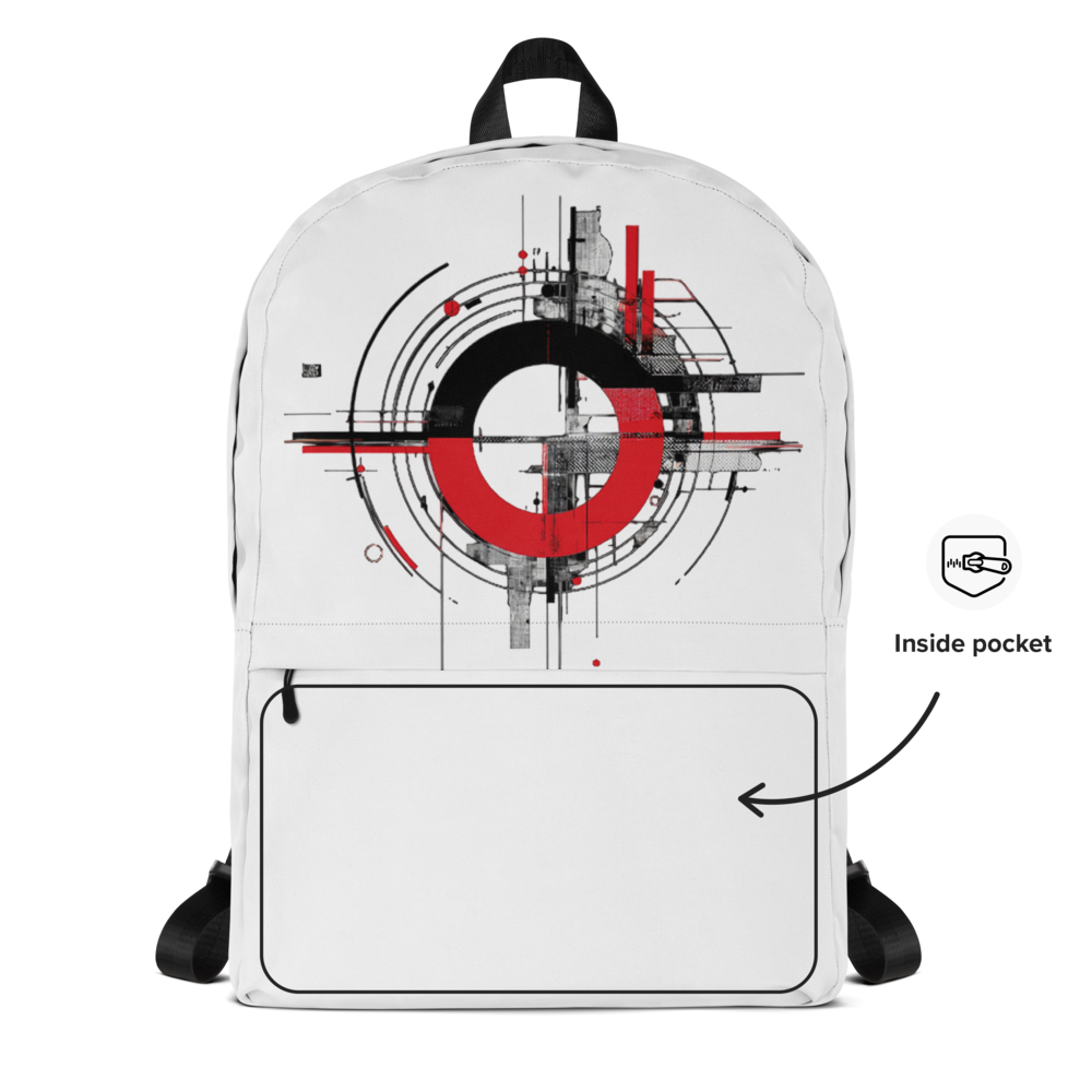Mochila 'Geometría Abstracta' - Diseño Técnico Urb thumbnail 2