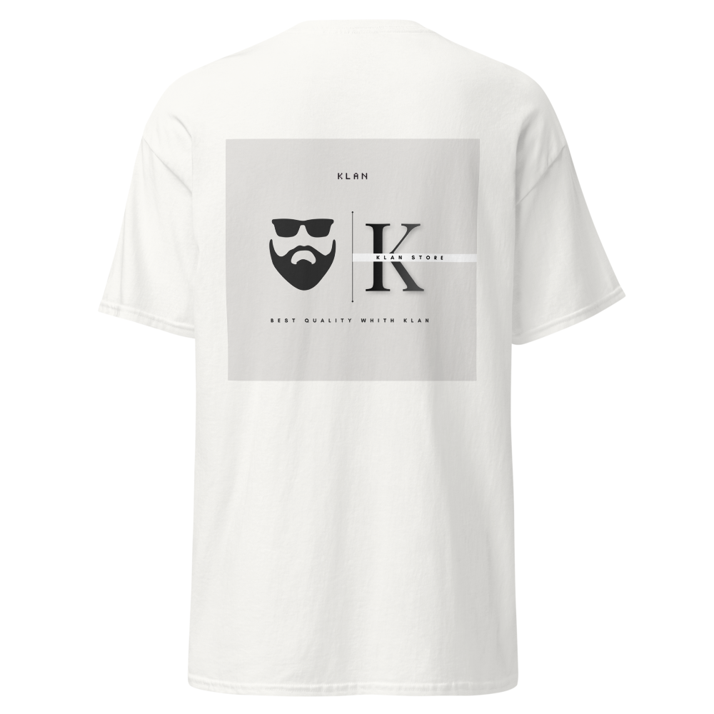 KLAN Minimalist 'K' Letter Classic Unisex Tee thumbnail 4