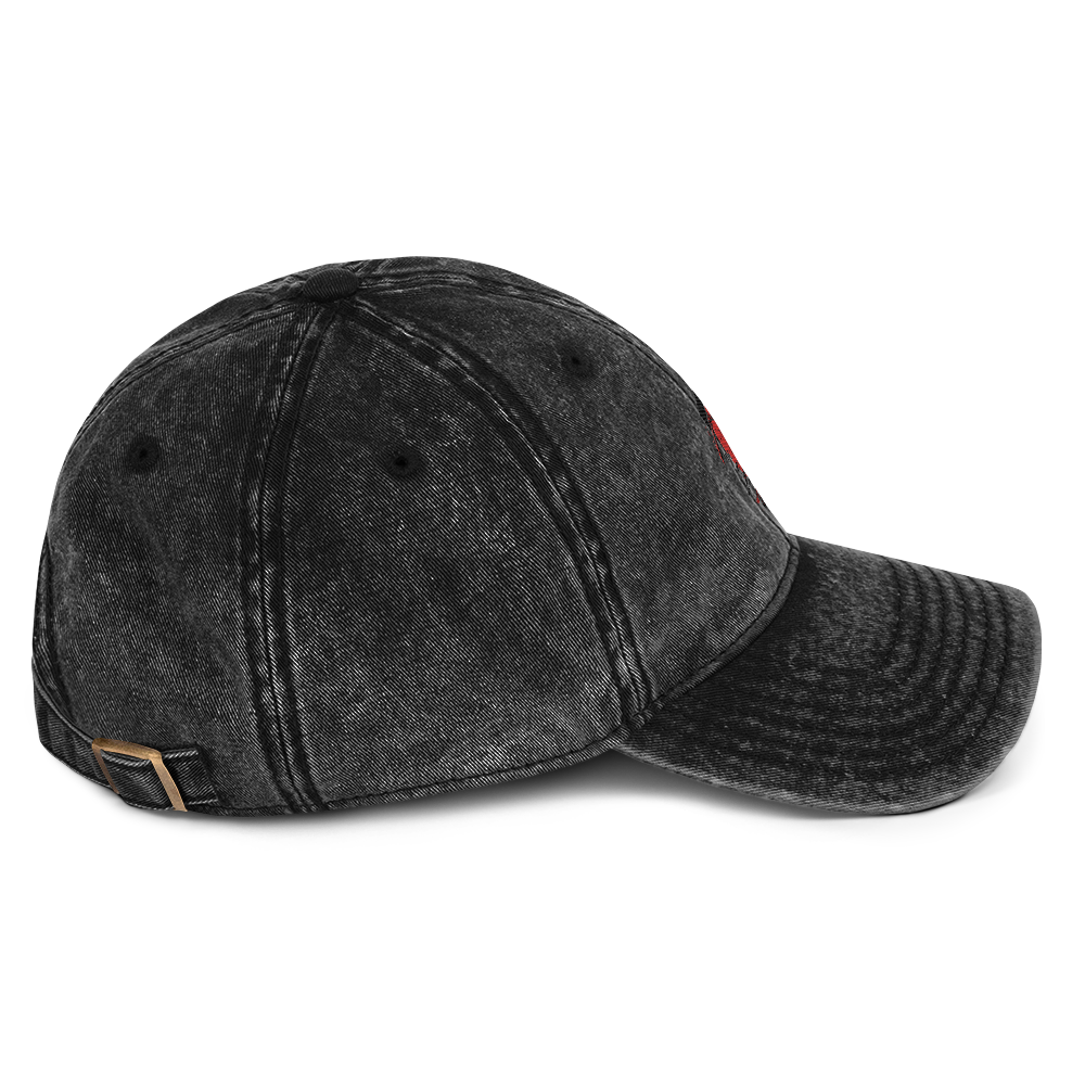 Red and black samurai Cap thumbnail 4