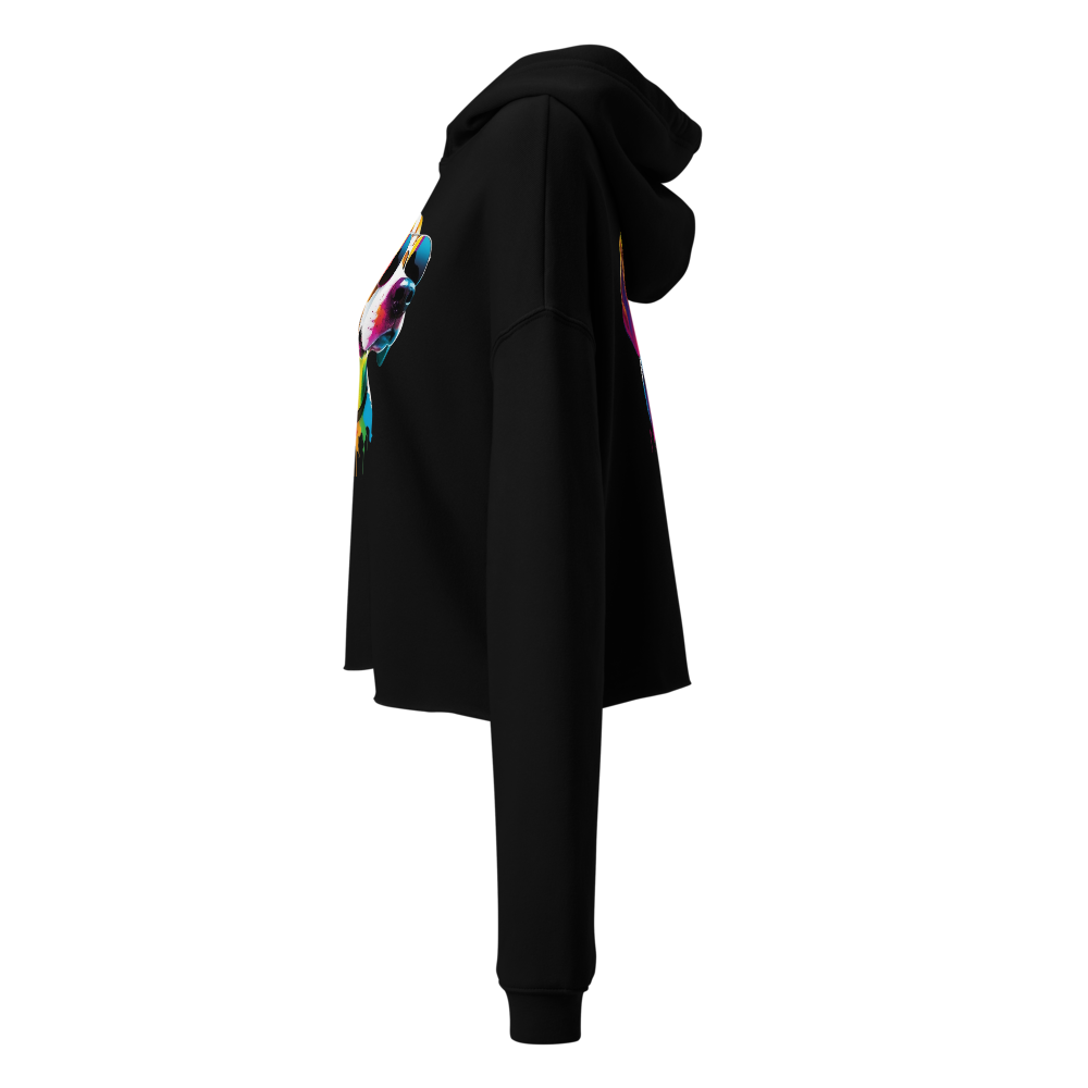 women cropped hoodie  thumbnail 2