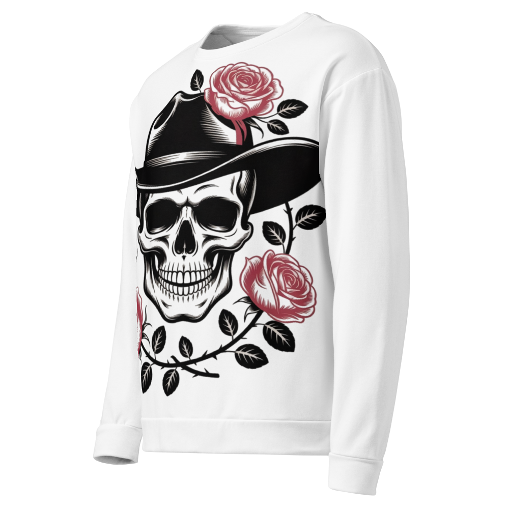 All-Over Print Recycled Unisex Sweatshirt thumbnail 3