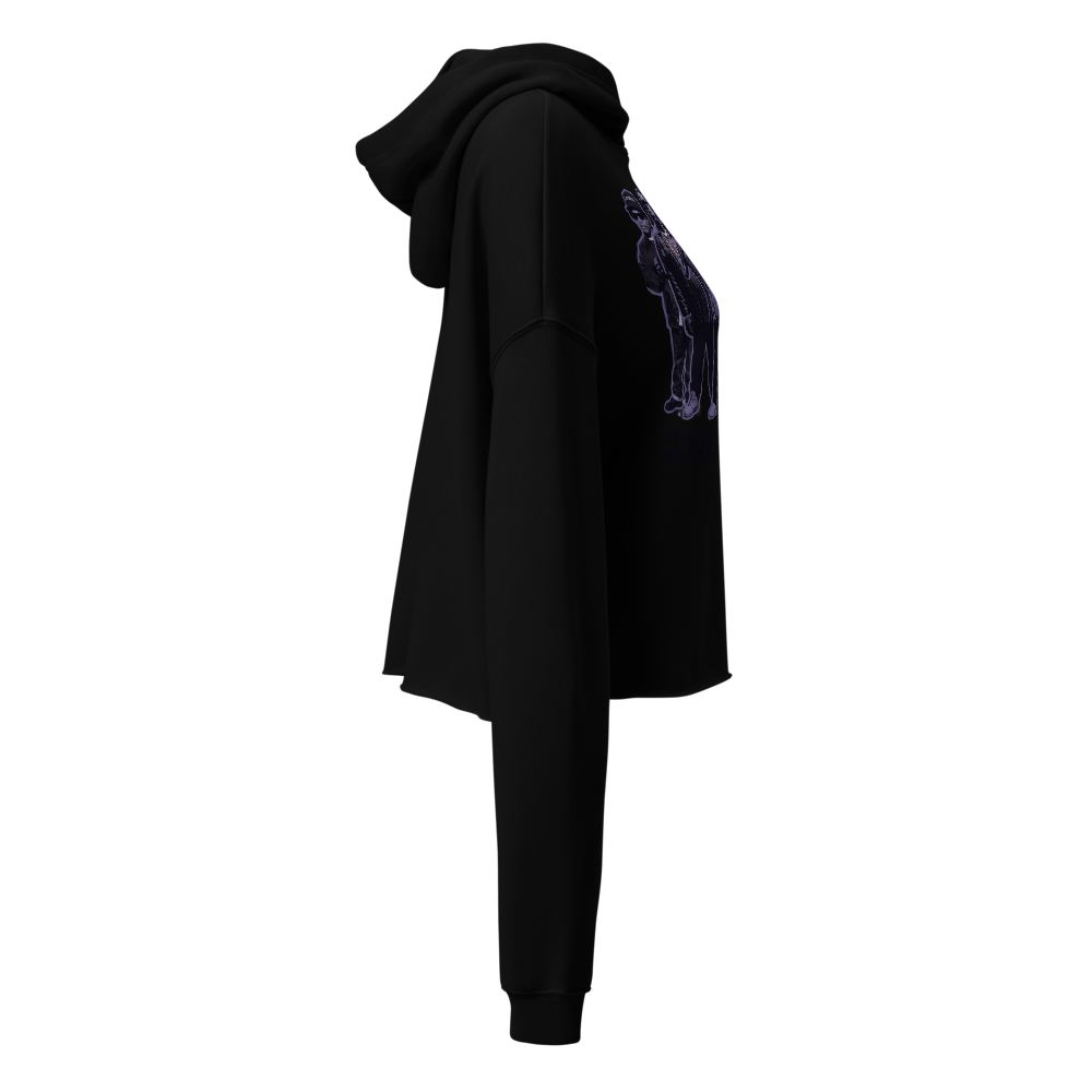 👑 Hip-Hop Legends Women's Cropped Hoodie thumbnail 4