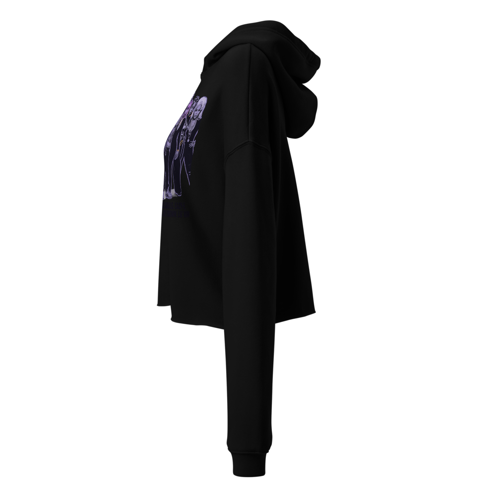👑 Hip-Hop Legends Women's Cropped Hoodie thumbnail 3