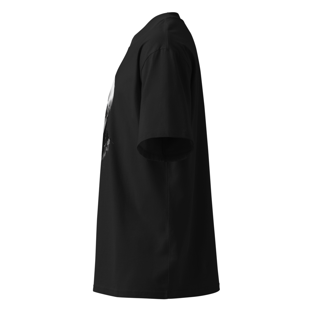 Dark Anime Aesthetic Oversized Tee thumbnail 4