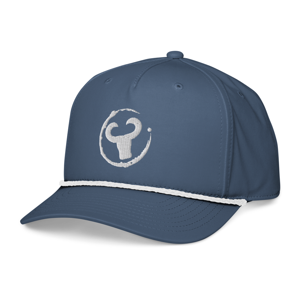 Surf Ranch Classic Rope Hat — Light Blue