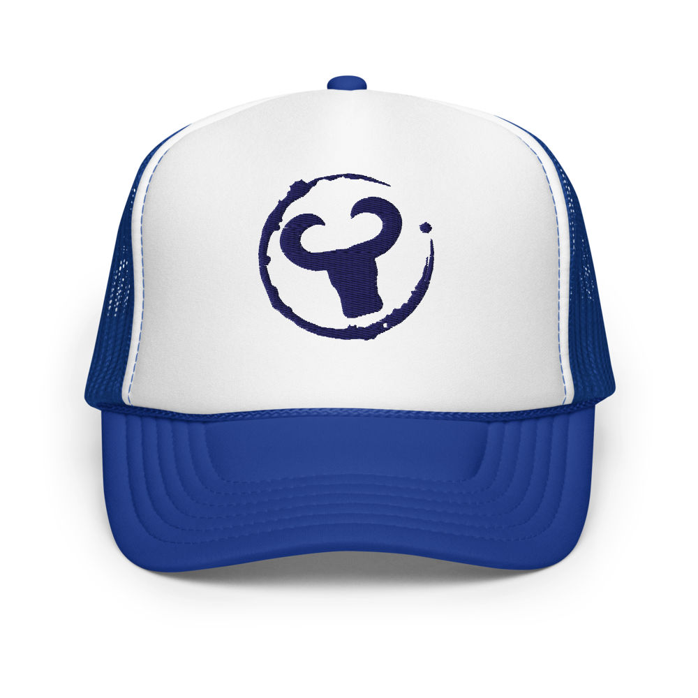 Surf Ranch Blue & White Trucker Hat thumbnail 2