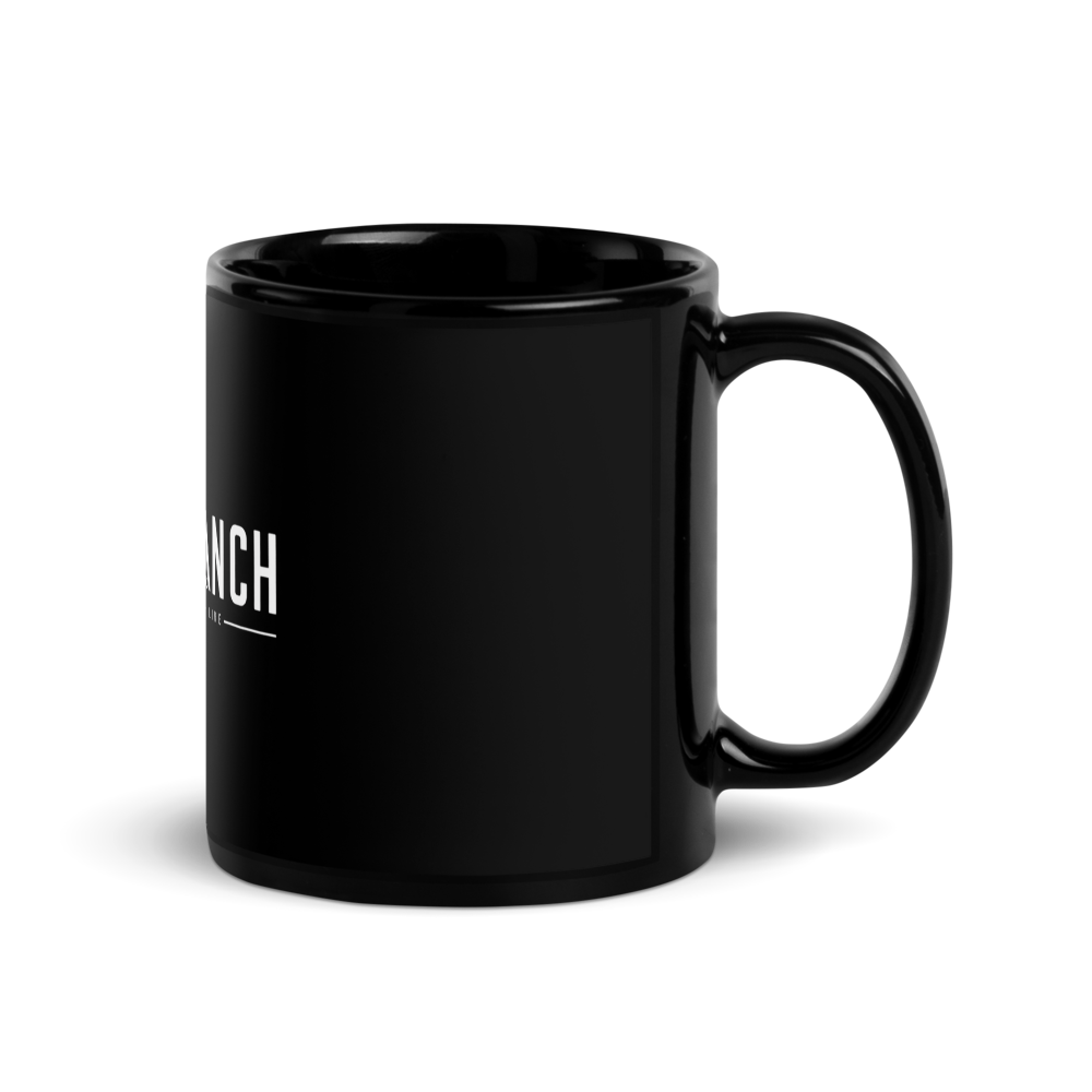 Surf Ranch Glossy Black Coffee Mug thumbnail 3