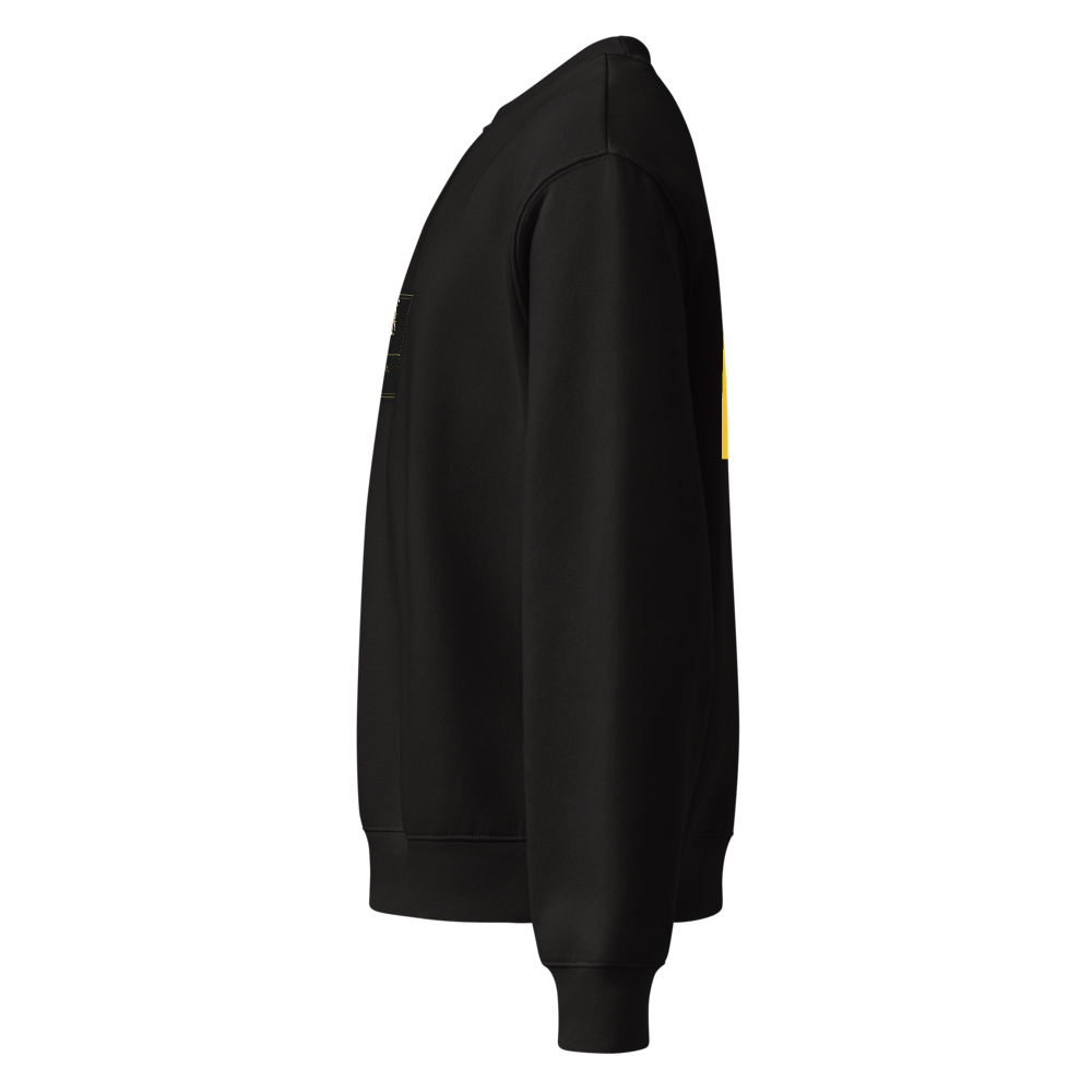 DEVANOVA Men's Black Hoodie – Premium Heavyweight  thumbnail 3