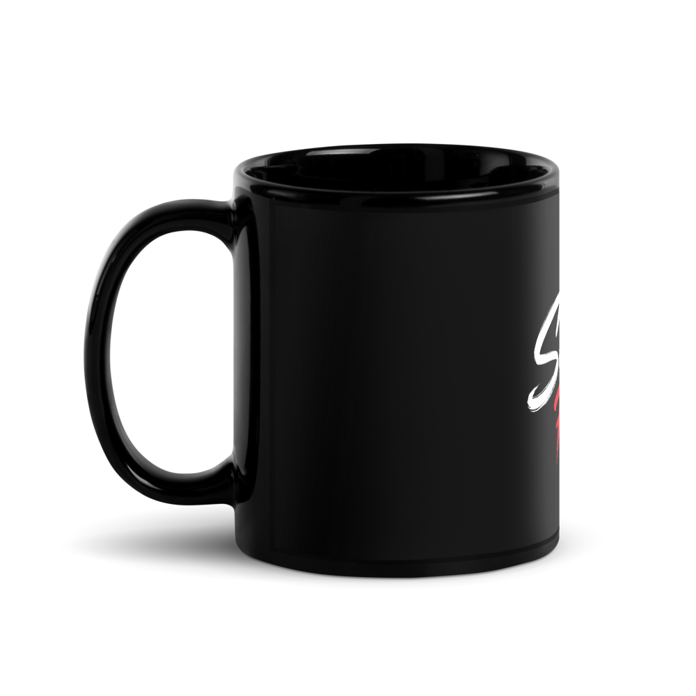 Sarjulfood Black Glossy Mug thumbnail 2