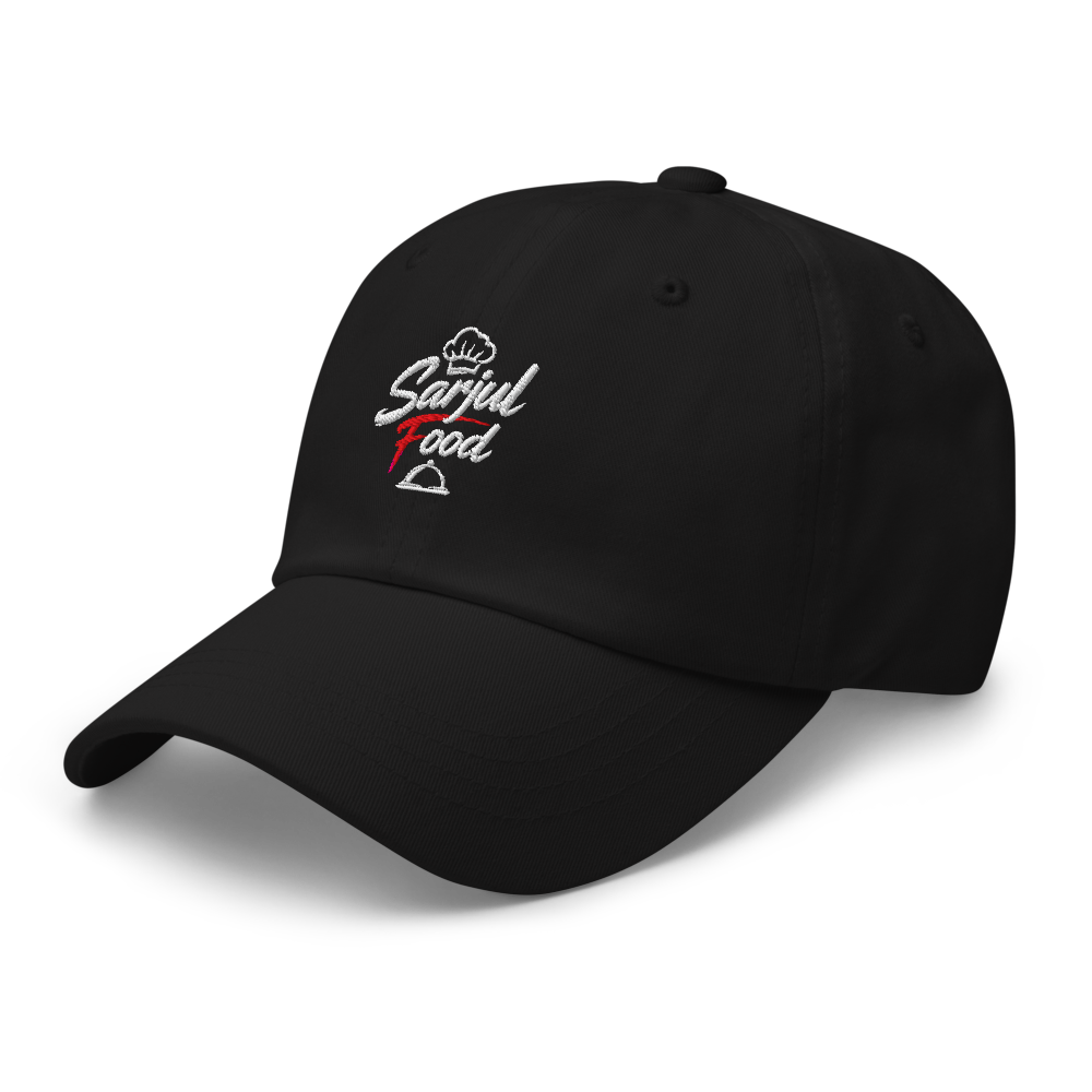 Sarjulfood Black Classic Dad Hat thumbnail 5