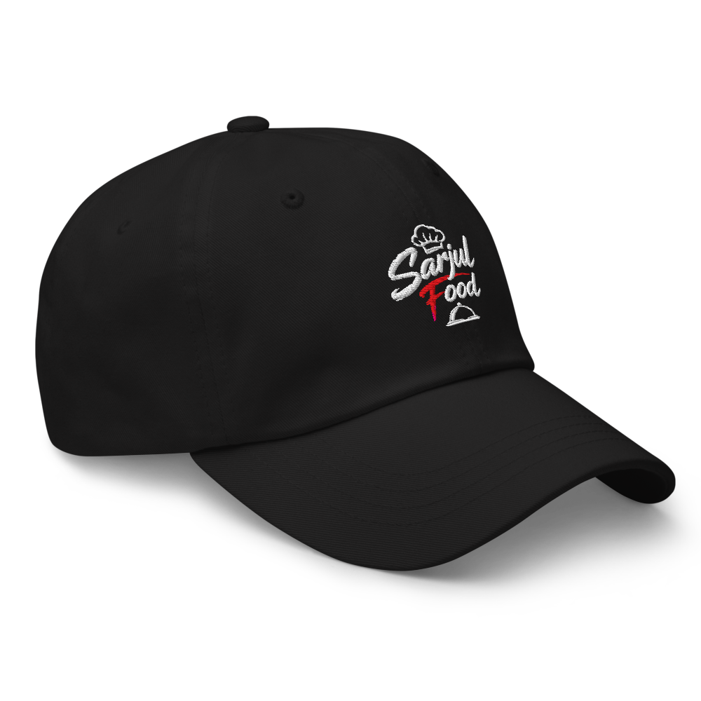 Sarjulfood Black Classic Dad Hat thumbnail 3