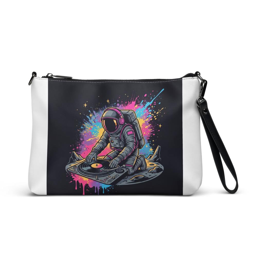 Cosmic Astronaut All-Over Print Crossbody Bag thumbnail 2