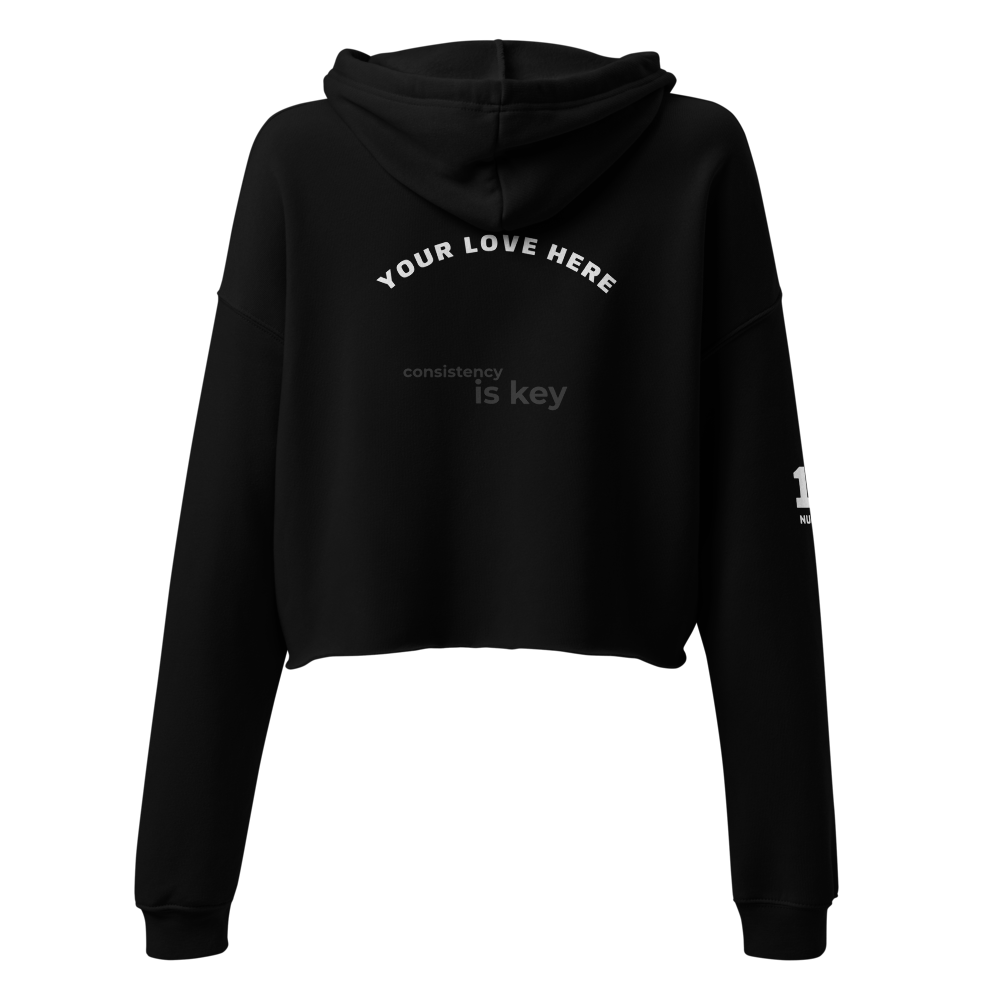 Awesome Style Premium Women's Cropped Hoodie thumbnail 3