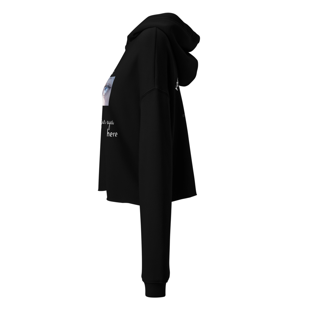 Awesome Style Premium Women's Cropped Hoodie thumbnail 2