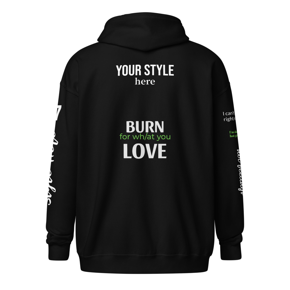 Awesome Style Unisex Heavy Blend Zip Hoodie thumbnail 2