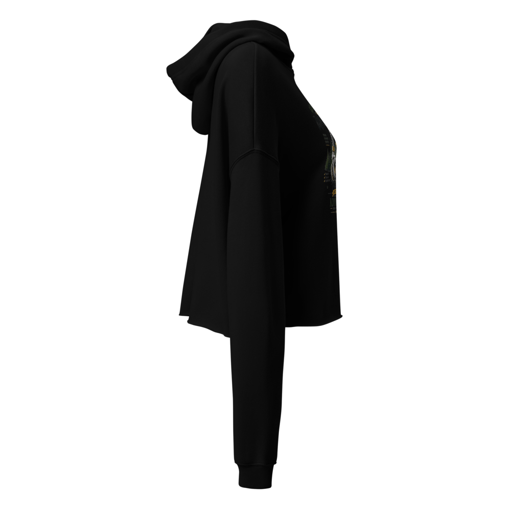Women's Cropped Hoodie thumbnail 3