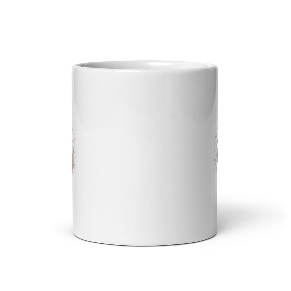 White Glossy Mug thumbnail 3