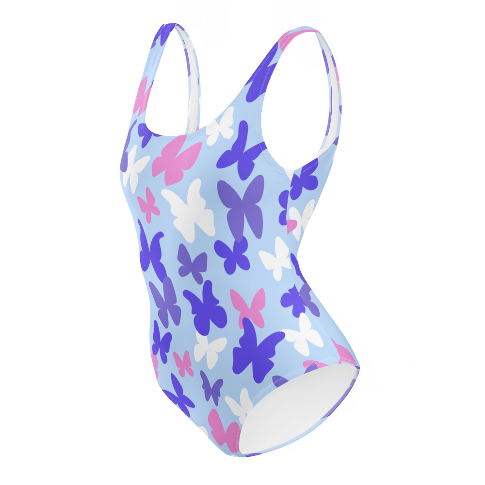 All over print one piece swimsuit thumbnail 3